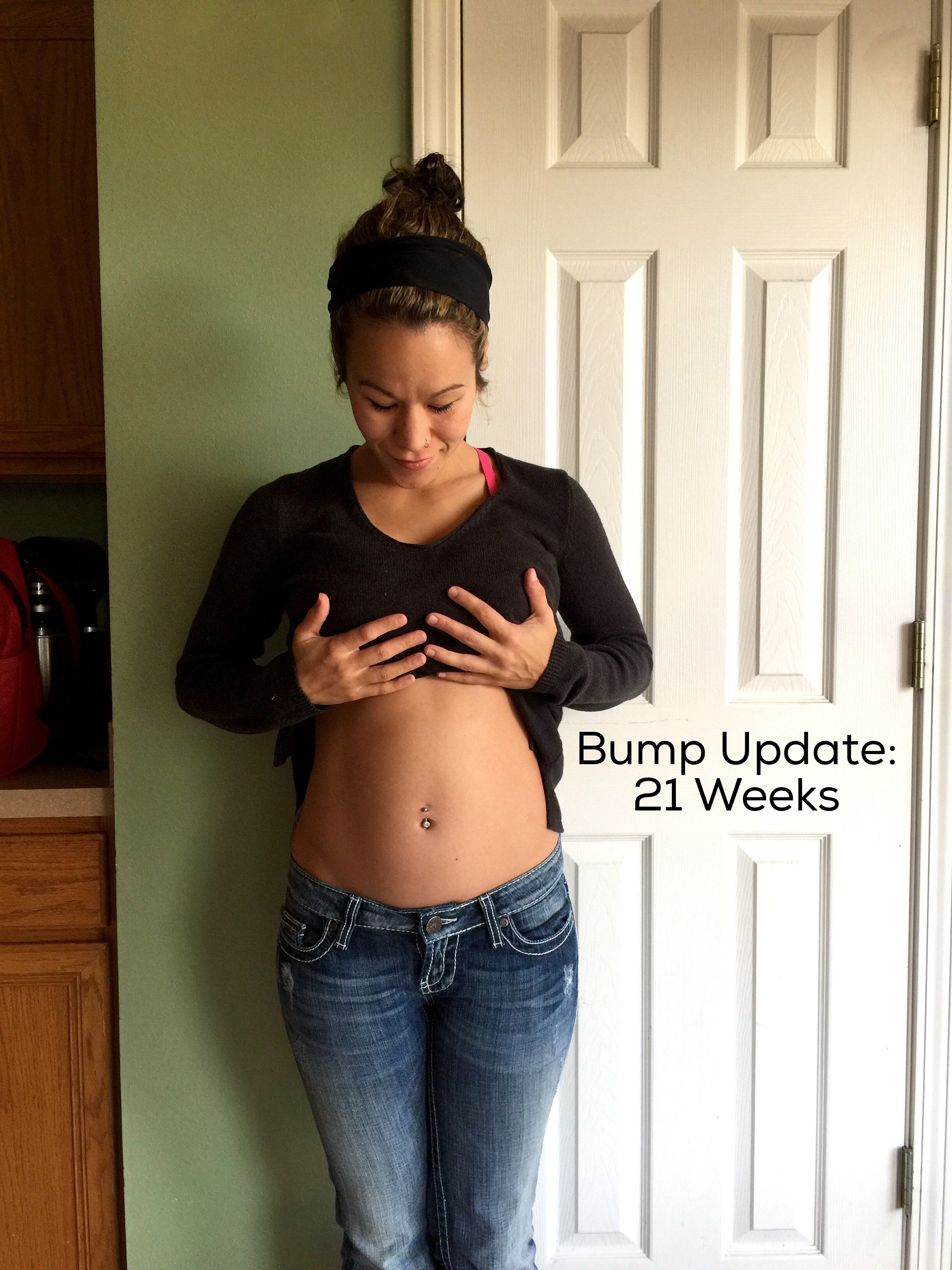 PREGNANCY 21 Weeks Bump Update Diary Of A Fit Mommy
