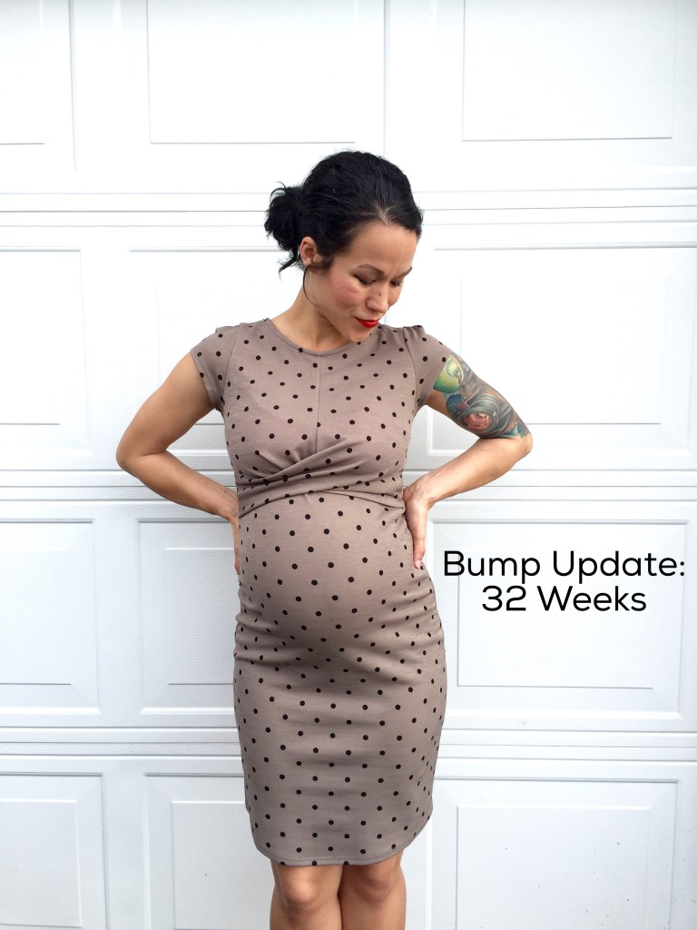 Pregnancy 32 Weeks Bump Update Diary Of A Fit Mommy 