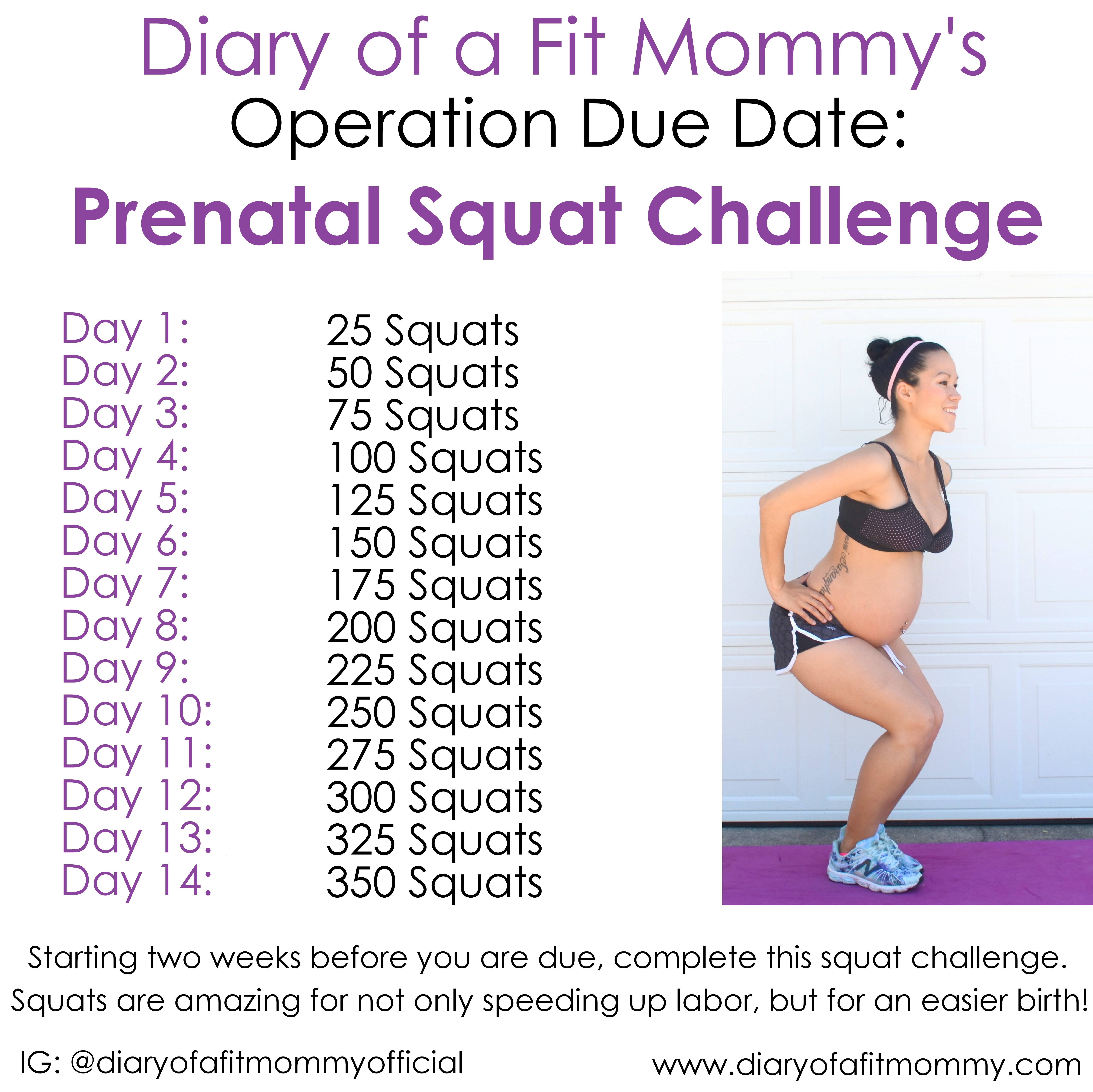 How to Speed Up Labor: Do Squats During Pregancy! - Diary of a Fit Mommy