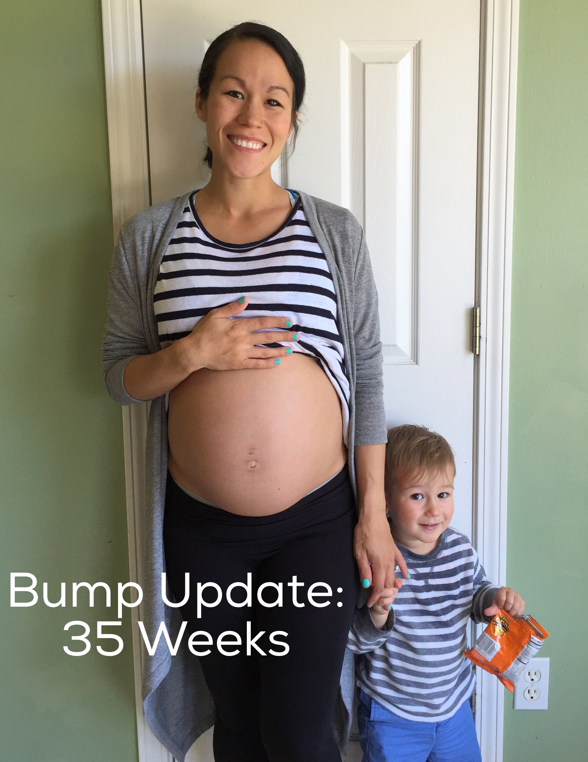 Life, Love, and Marathons: Bump Update: 35 Weeks