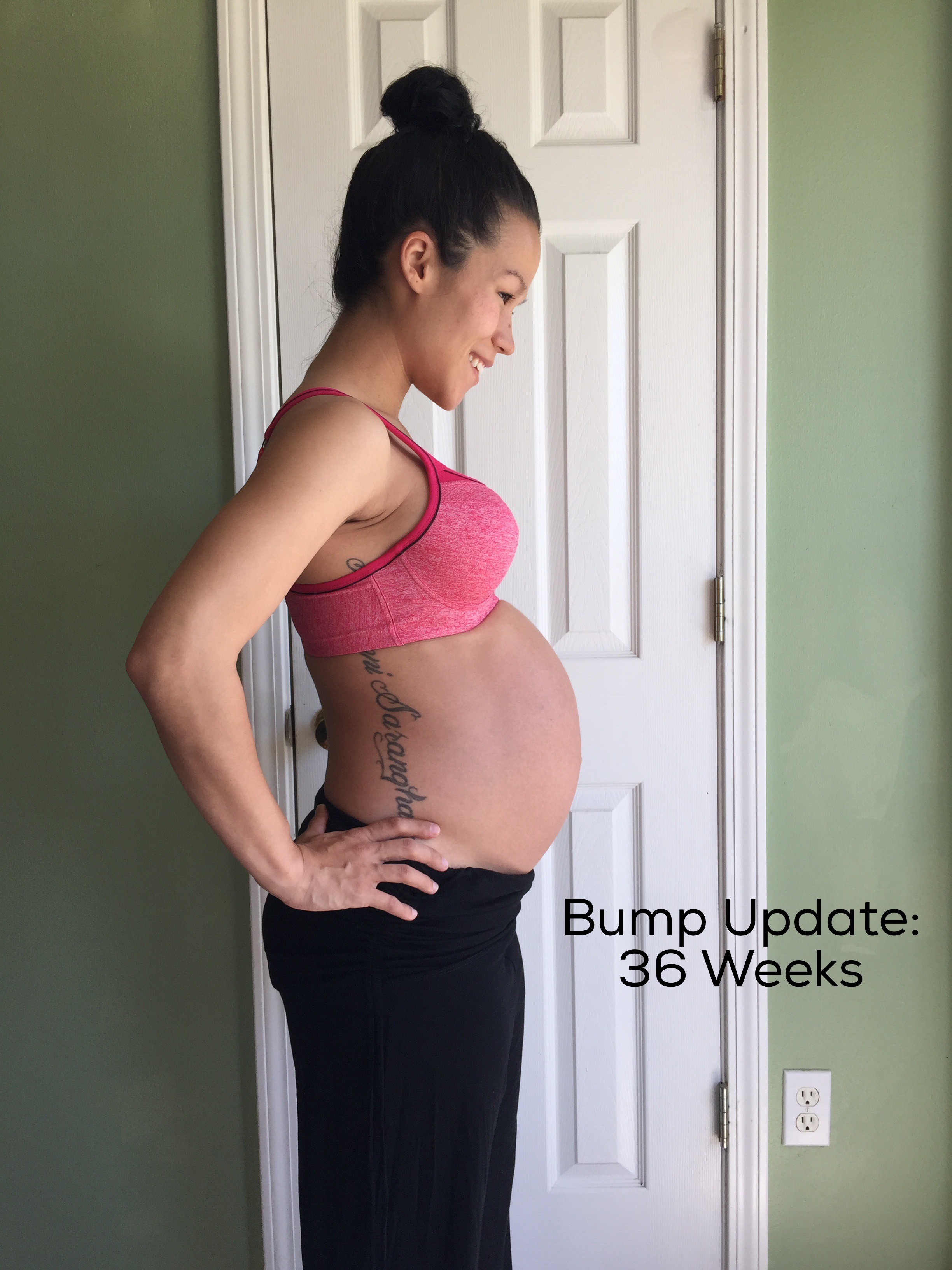 36 Week Bumpdate  Pregnancy Essentials - Style Her StrongStyle Her Strong