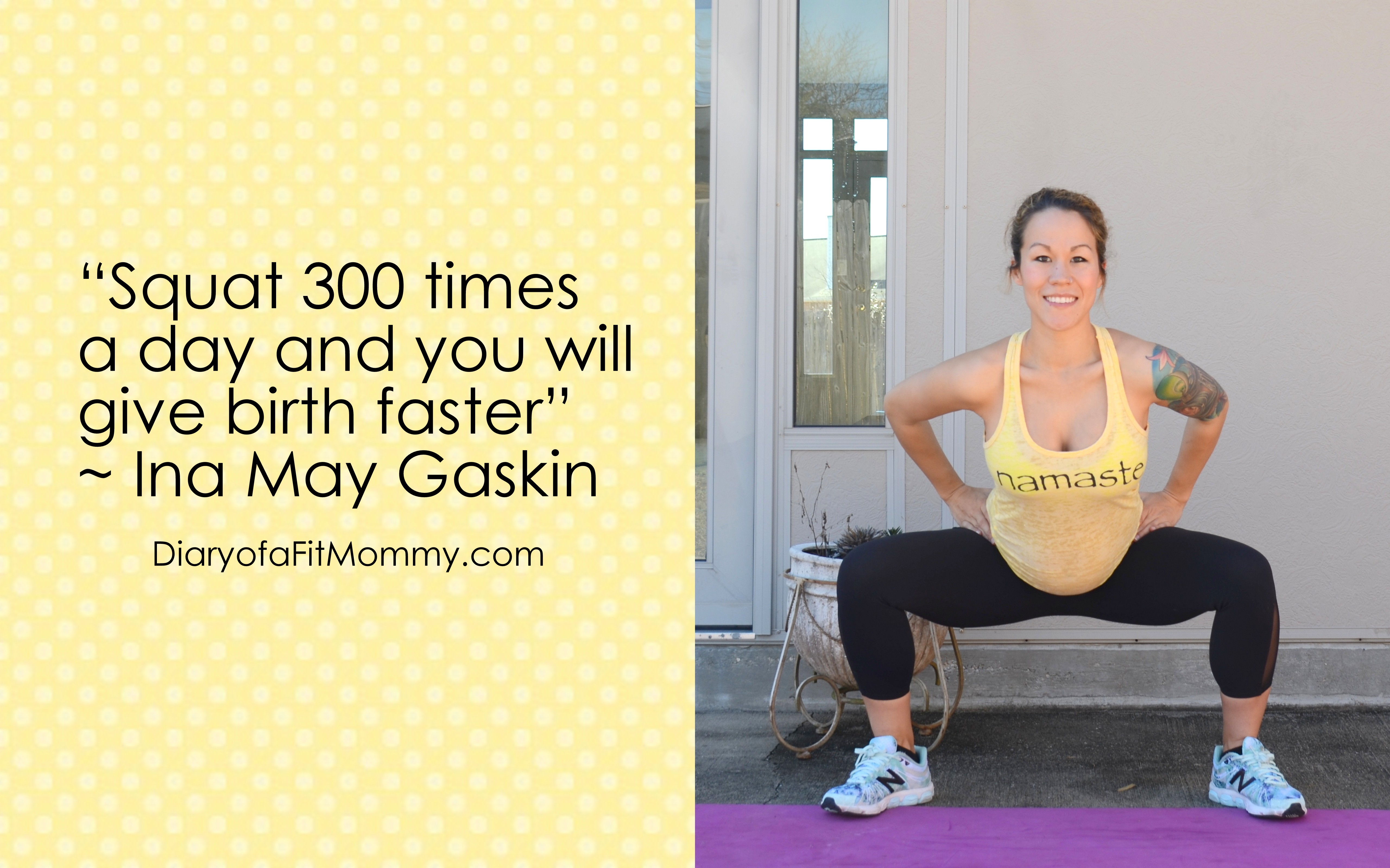 How To Speed Up Labor Do Squats During Pregancy Diary Of A Fit