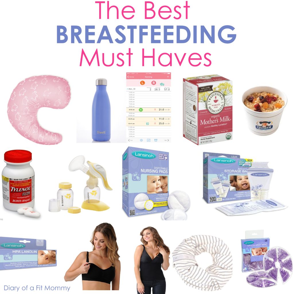 The BEST Breastfeeding Must Haves - Diary of a Fit Mommy